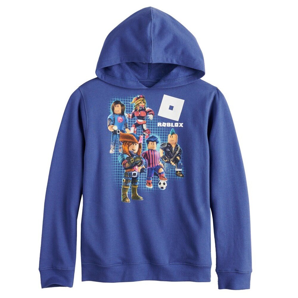 New! Roblox Videogame Fleece Hoodie Sweatshirt